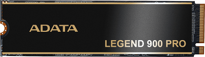 Твердотельный накопитель/ ADATA SSD LEGEND 900 PRO, 4000GB, M.2(22x80mm), NVMe 1.4, PCIe 4.0 x4, 3D NAND, R/W 7400/6500MB/s, IOPs н.д./н.д., TBW 2400, DWPD 0.3 (5 лет)