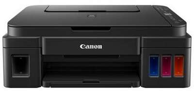 МФУ струйный Canon PIXMA G3416 (A4, принтер/копир/сканер, 4800х1200dpi, до 8.8чб/5цв.ppm, СНПЧ, WiFI, USB) (2315C052)
