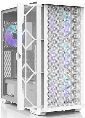 Корпус Zalman Z10 DUO White, белый, ATX, без БП (Z10 DUO White)