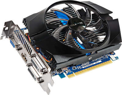 Видеокарта PCI-E NVIDIA GeForce GT740 2048MB DDR5 GigaByte [GV-N740D5OC-2GI]