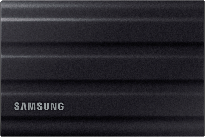 Внешние HDD и SSD/ Samsung External SSD T7 Shield, 1TB, Type C-to-C/A, USB 3.2 Gen2, R/W 1050/1000MB/s, IP65, 88x59x13mm, 98g, Black (12 мес.)