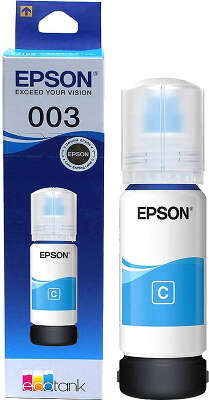 Чернила/ Epson 003 EcoTank Ink Cyan 65ml