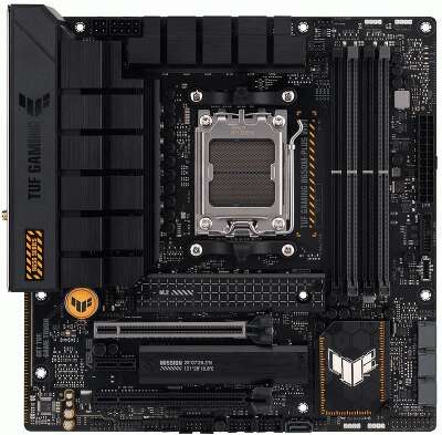 Материнская плата ASUS TUF GAMING B650M-PLUS WIFI AM5 mATX 4xDDR5 2xPCIEx16 PCIEx1 2xM.2 USB-C DP HDMI 2.5GLAN Wi-Fi 6 (90MB1BF0-M0EAY0) (912118)