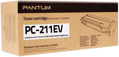 Картридж Pantum PC-211P (аналог PC-211EV) P2200/M6500 (О) Bk