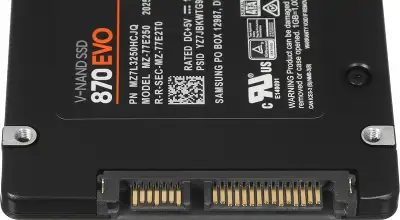Накопитель SSD Samsung SATA-III 250GB MZ-77E250BW 870 EVO 2.5