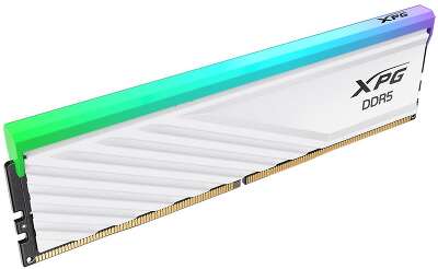 Модуль памяти ADATA XPG Lancer Blade RGB 32GB DDR5 6400 DIMM white kit 16*2, 1.4V, CL32-39-39