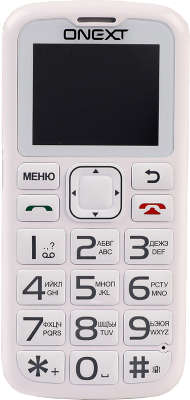 Мобильный телефон ONEXT Care-Phone 5, белый