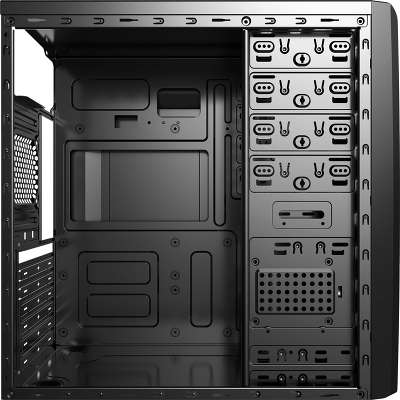 Корпус Aerocool Cs-1101 500W (VX-500) , ATX, 2 x USB2.0 + 1 x USB3.0, в комплекте 1 x 80 мм вент-р .