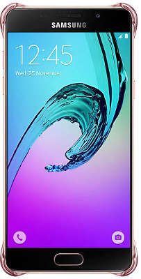 Чехол-накладка Samsung для Samsung Galaxy A5 (2016) Clear Cover розовый/прозрачный (EF-QA510CZEGRU)