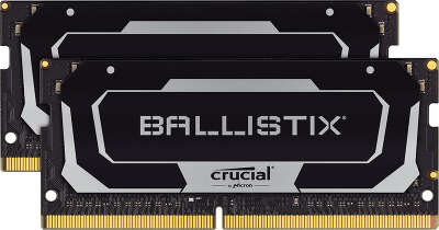 Набор памяти DDR4 SODIMM 2x8Gb DDR2666 Crucial Ballistix (BL2K8G26C16S4B)