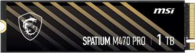 Накопитель SSD PCIE 4.0 NVME M.2 1TB SPATIUM M470 PRO 1TB MSI