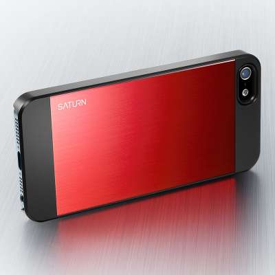 Чехол Spigen SGP Saturn для iPhone 5/5S, Metal Red [SGP10143]