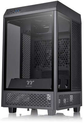Корпус Thermaltake The Tower 100, черный, mini-ITX, Без БП (CA-1R3-00S1WN-00)