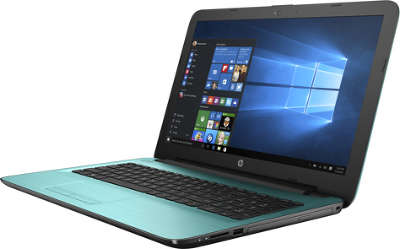 Ноутбук HP Pavilion 15-ay515ur 15.6"HD Turquoise N3710/4/500/WiFi/BT/Cam/W10 [Y6F69EA]