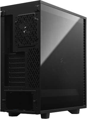 Корпус Fractal Design Define 7 Compact Dark TG, черный, ATX, Без БП (FD-C-DEF7C-02)