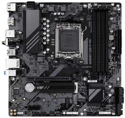 Gigabyte B650M D3HP AX {AM5 AMD B650 4xDDR5 mATX AC`97 8ch(7.1) 2.5Gg RAID+HDMI+DP}