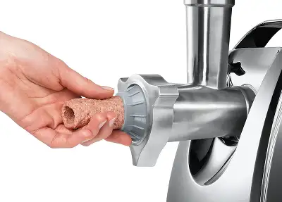 Мясорубка Bosch MFW68640 2200Вт серебристый/черный
