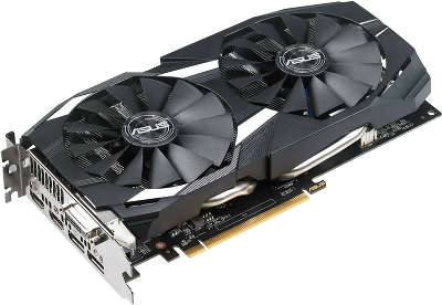 Видеокарта PCI-E AMD Radeon RX 580 4096MB GDDR5 Asus [DUAL-RX580-O4G]