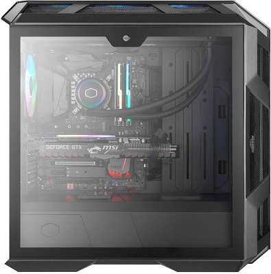 Корпус COOLERMASTER H500M-IHNN-S00, черный, ATX, Без БП (MCM-H500M-IHNN-S00)