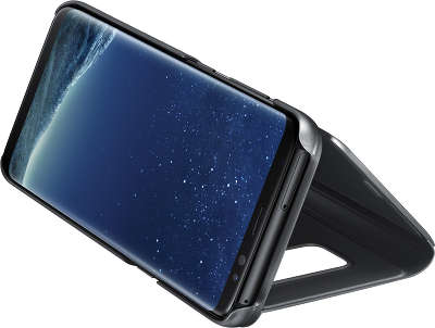 Чехол Samsung для Samsung Galaxy S8 Clear View Standing Cover, черный (EF-ZG950CBEGRU)