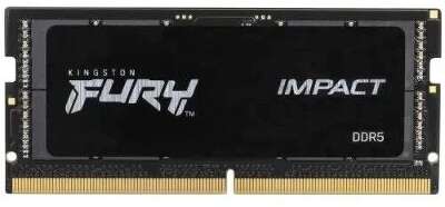 Память оперативная/ Kingston 32GB 4800MT/s DDR5 CL38 SODIMM FURY Impact PnP