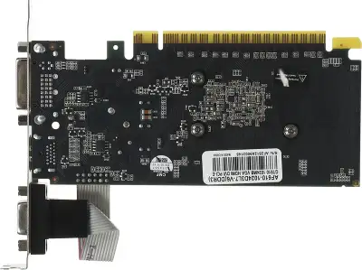 Видеокарта Afox PCI-E 3.0 AF610-1024D3L7-V6 NVIDIA GeForce GT 610 1Gb 64bit DDR3 810/1333 DVIx1 HDMIx1 CRTx1 HDCP Ret