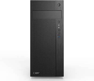 Корпус CBR E185, черный, ATX, 450W (PCC-ATX-E185-USB31-USB22-450W)