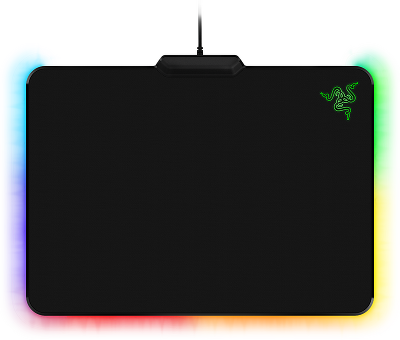 Игровой коврик для мыши Razer Firefly V2/ Razer Firefly V2 - Hard Surface Mouse Mat with Chroma