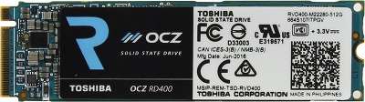 Твердотельный накопитель SSD M.2 PCI-E x4 512GB Toshiba OCZ [RVD400-M22280-512G]