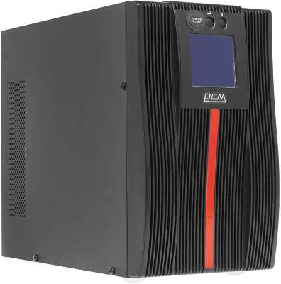 PowerCom Macan MAC-1500 ИБП {On-Line, 1500VA / 1500W, Tower, 6xC13, LCD, Serial+USB, SNMPslot, подкл. доп. батарей} (1186436)