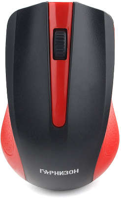 Мышь беспроводная Гарнизон GMW-430R, чип X, красный, 1200 DPI, 2 кн.+ колесо-кнопка, блистер