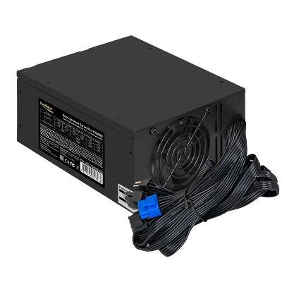 Блок питания для сервера 800W ServerPRO-800ADS ATX 12V Ver2.3 80+ APFC 2x8cm Fans 24pin 2x(4+4)pin 2x(6+2)pin 10xSATA 5xMolex черный EX235013RUS EXEGATE