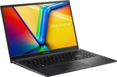 Ноутбук Asus Vivobook 15X OLED K3504VA-MA220 Core i5 1340P 16Gb SSD512Gb Intel Iris Xe graphics 15.6" OLED 2.8K (2880x1620) FreeDOS black WiFi BT Cam (_90NB10A1-M008A0)