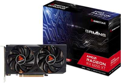 Видеокарта BIOSTAR AMD Radeon RX 6650 XT 8Gb DDR6 PCI-E HDMI, 3DP