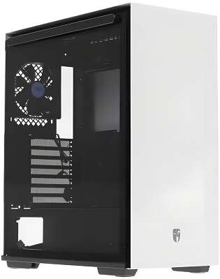 Корпус MidiTower GamerStorm (Deepcool) MACUBE 310 WH white (ATX, без БП, 2xUSB3.2 Type-A) (GS-ATX-MACUBE310-WHG0P)