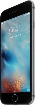 Смартфон Apple iPhone 6S [MKQJ2RU/A] 16 GB space gray