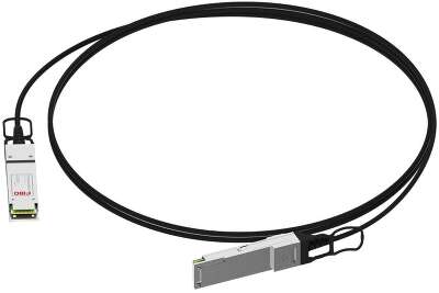 Кабель/ FIBO FT-Q100-DAC1m QSFP28 to QSFP28 DAC модуль, медный кабель Belden, 1 метр