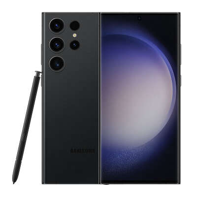 Смартфон Samsung Galaxy S23 Ultra, Qualcomm Snapdragon 8 Gen 2, 12Gb RAM, 256Gb, черный