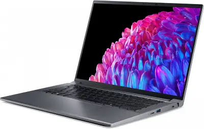 Ноутбук Acer Swift X 14 SFX14-72G-76LG Core Ultra 7 155H 16Gb SSD1Tb NVIDIA GeForce RTX4060 8Gb 14.5" OLED WQXGA+ (2880x1800) без ОС metall WiFi BT Cam (NX.KR8CD.001)