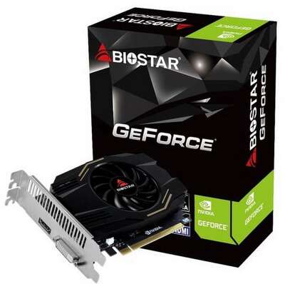 Видеокарта BIOSTAR NVIDIA nVidia GeForce GT 1030 GT1030 4Gb DDR4 PCI-E DVI, HDMI