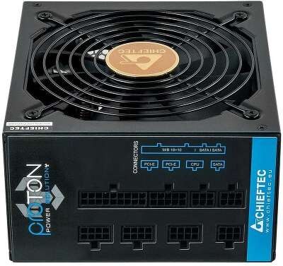 Блок питания Chieftec ATX 750W Proton BDF-750C 80+ bronze 24pin APFC 140mm fan 6xSATA Cab Manag RTL