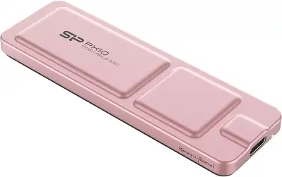 Накопитель SSD Silicon Power USB-C 1TB SP010TBPSDPX10CP PX10 1.8" розовый