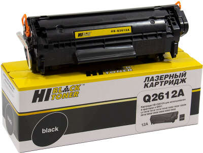 Картридж Hi-Black (HB-Q2612A) для HP LJ 1010/1020/3050, 2K