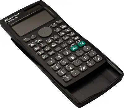 Калькулятор научный Silwerhof SH-200-240 черный 10-разр.