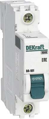 Авт. выкл. 1Р 16А х-ка C ВА-101 4,5кА DEKraft