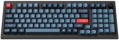 Полноразмерная (96%) механическая клавиатура Keychron V5 Max - 3 типа подключения, 97 клавиш, цвет Carbon Black, переключатели Gateron Jupiter Banana