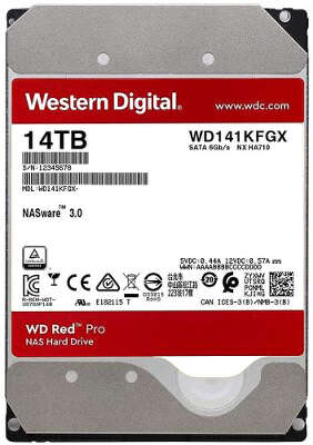 Жесткий диск SATA3 14Tb [WD141KFGX] Western Digital Original, 7200rpm