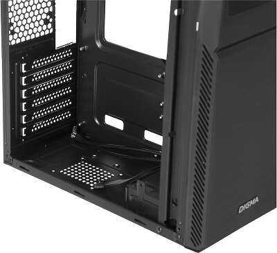 Корпус Digma DC-ATX101-U2, черный, ATX, Без БП (DC-ATX101-U2)