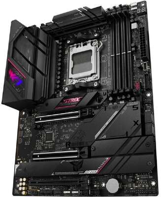 ASUS ROG STRIX B650E-E GAMING WIFI (Socket AM5, ATX, 4xDDR5(128GB), DP/HDMI, 2xPCIe 5.0x16/1xPCIe 4.0x16, 1xLAN (2.5GbE), Wi-Fi 6E, BT, 4xSATA 6Gb/s, 4xM.2, 2xType-C, 6xUSB 3.2, 4xUSB 2.0)