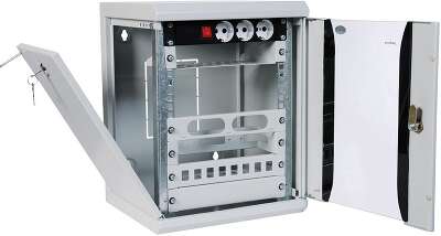 ЦМО Шкаф телекоммуникационный настенный 10" 8U, (320х255) 420x320x305 (ШРН-8.255-10)